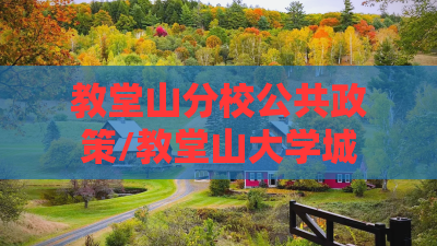 教堂山分校公共政策/教堂山大学城