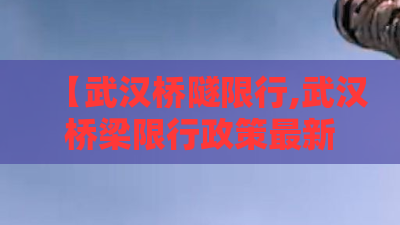 【武汉桥隧限行,武汉桥梁限行政策最新2025】 【武汉桥隧限行,武汉桥梁限行政策最新2025】