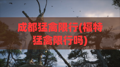 成都猛禽限行(福特猛禽限行吗)